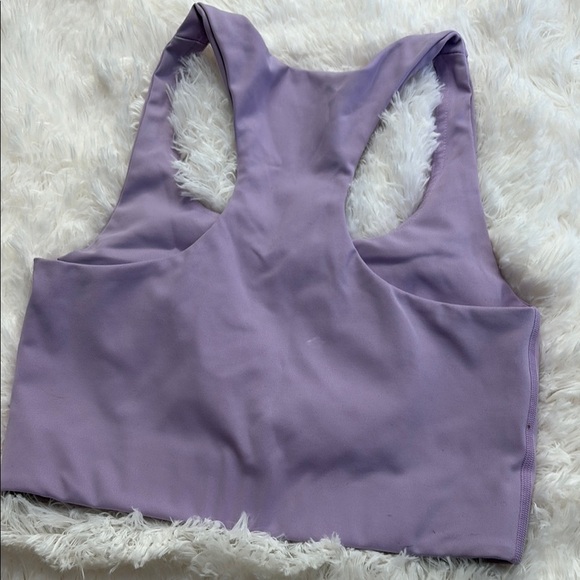 Girlfriend Collective Lavender Sports Bra - Picture 3 of 5